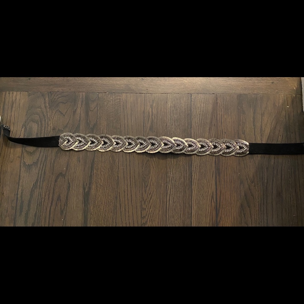 Glint Nordstrom Beaded Stretch Belt